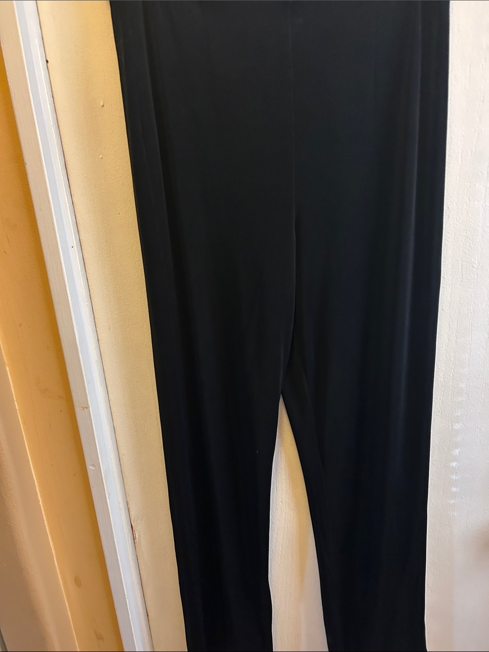 Chico's Black Wide-Leg Stretch Pants